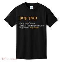 Pop Pop Grandpa Fathers Day Kids T-Shirt thumb 0