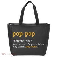 Pop Pop Grandpa Fathers Day Tote Bag thumb 0