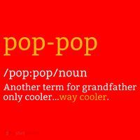 Pop Pop Grandpa Fathers Day Santa Hat thumb 1