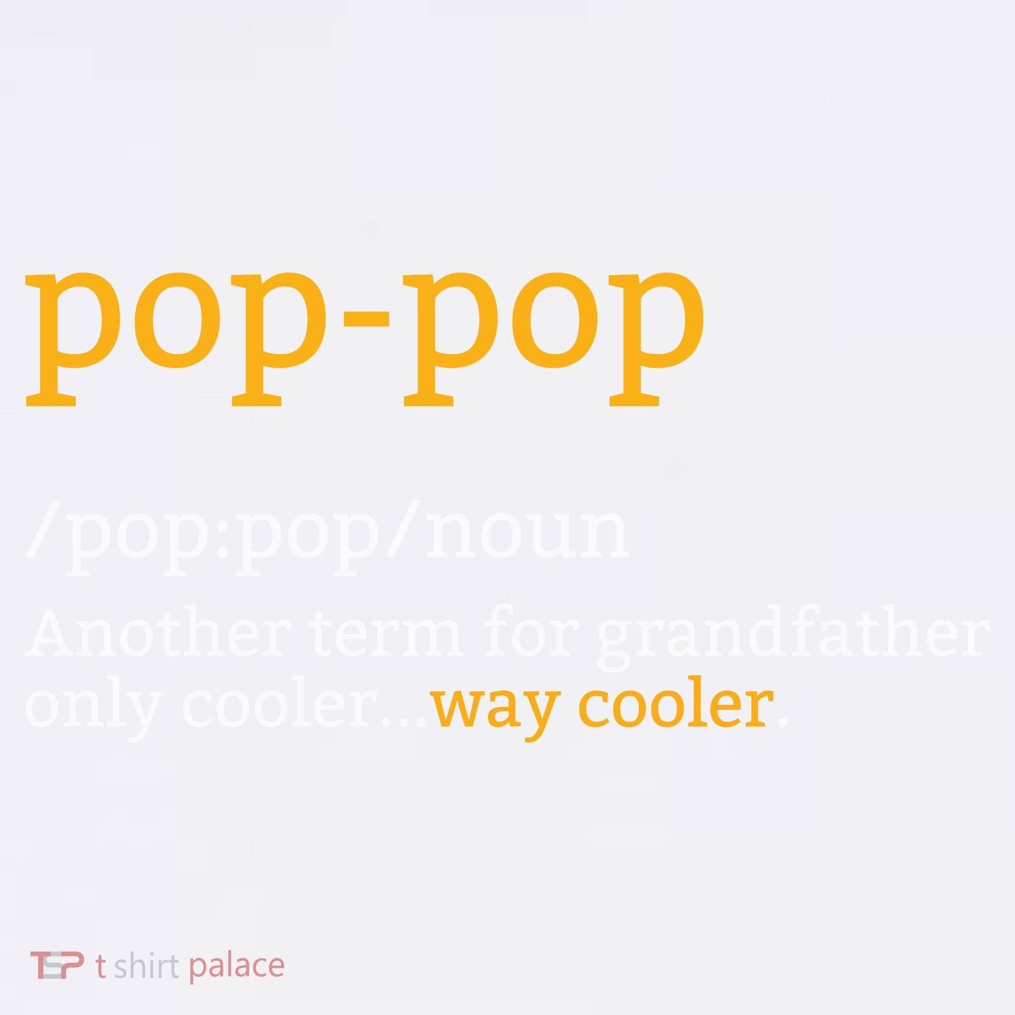 Pop Pop Grandpa Fathers Day Garment-Dyed Sweatshirt
