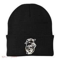 Payasa Pretty Girl X Chicano Clown Girl X Rose Blackwork Beanie thumb 0