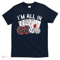 Poker Player Gamble Casino Card Bet Texas Hold Em I'm All In Premium T-Shirt thumb 0