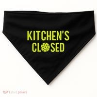 Pickleball Player Gifts Dad Team Pickle Ball Day USA-Made Doggie Bandana thumb 0