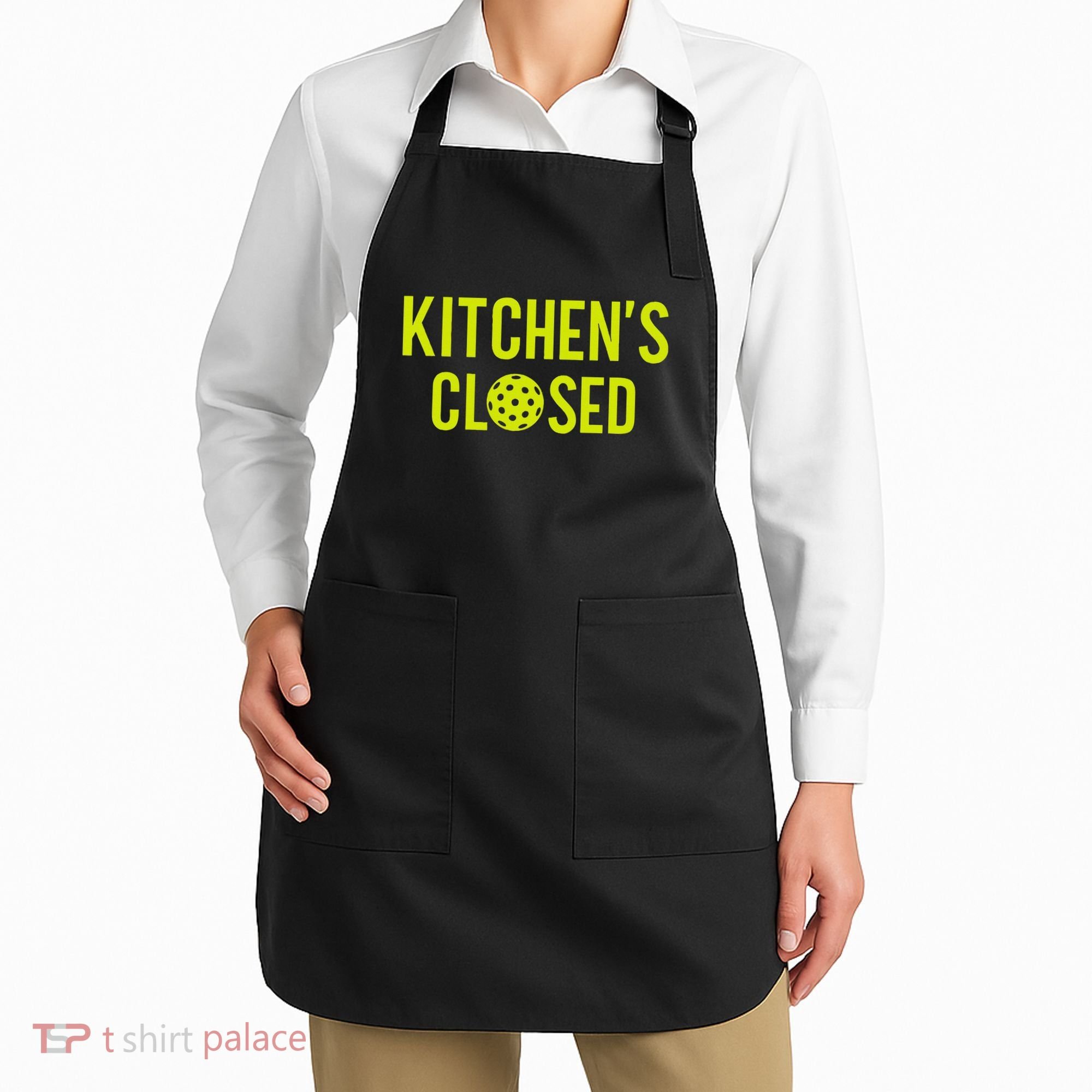 Pickleball Player Gifts Dad Team Pickle Ball Day Apron