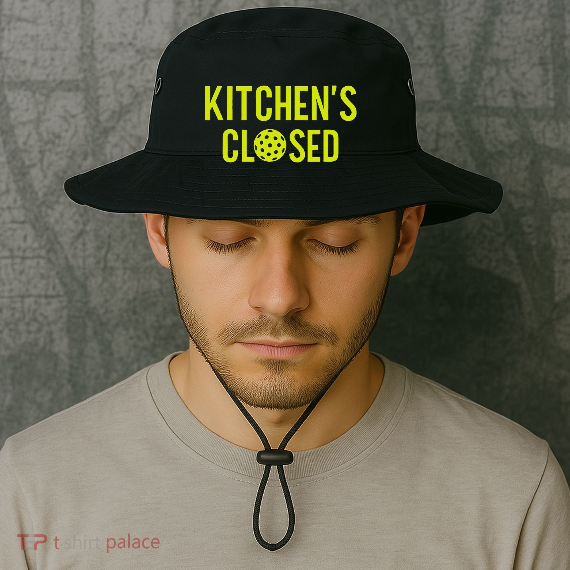 Pickleball Player Gifts Dad Team Pickle Ball Day Bucket Hat