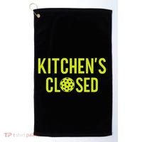 Pickleball Player Gifts Dad Team Pickle Ball Day Golf Towel thumb 0