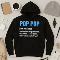 Pop Pop Grandpa Fathers Day PopPop Hoodie thumb 3