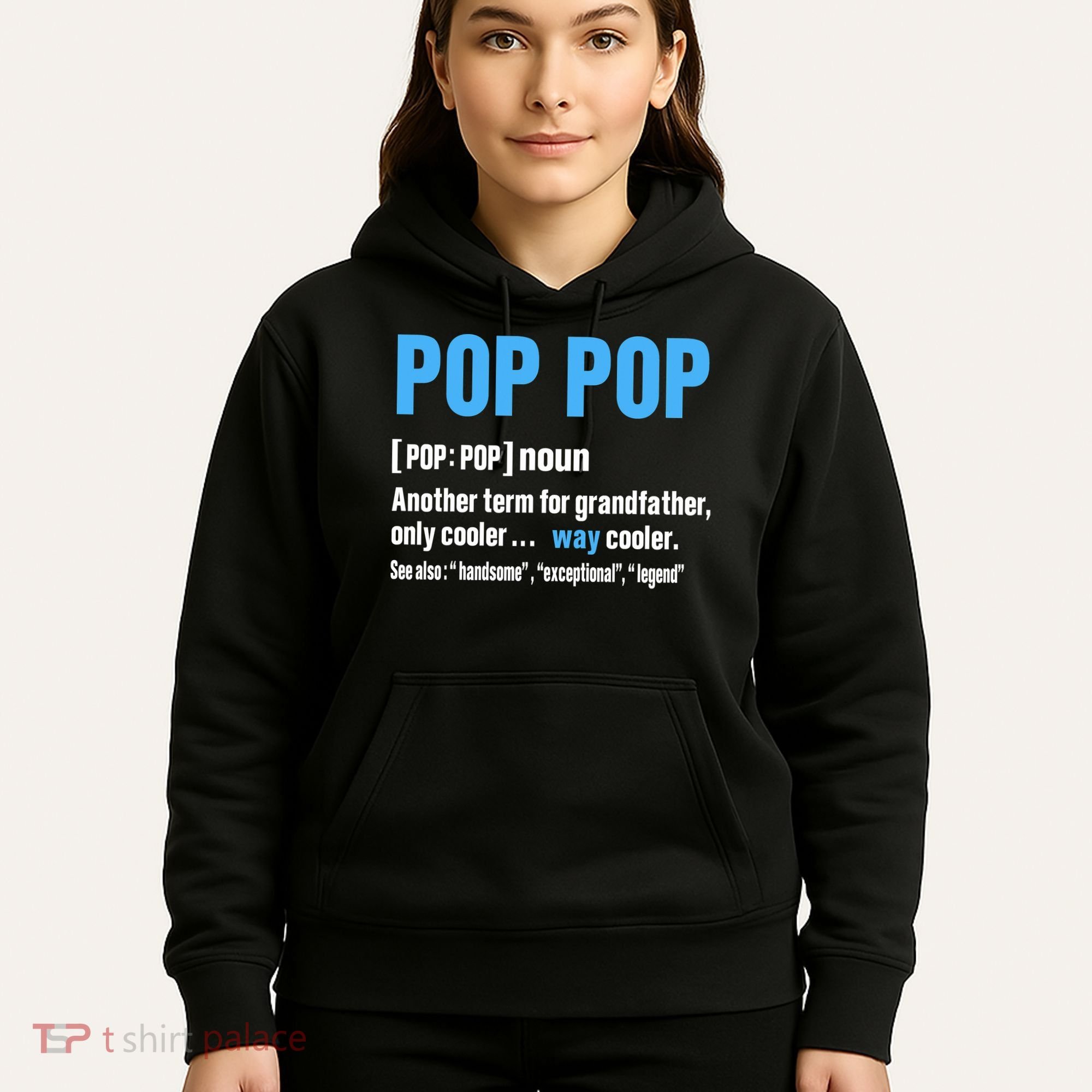 Pop Pop Grandpa Fathers Day PopPop Hoodie