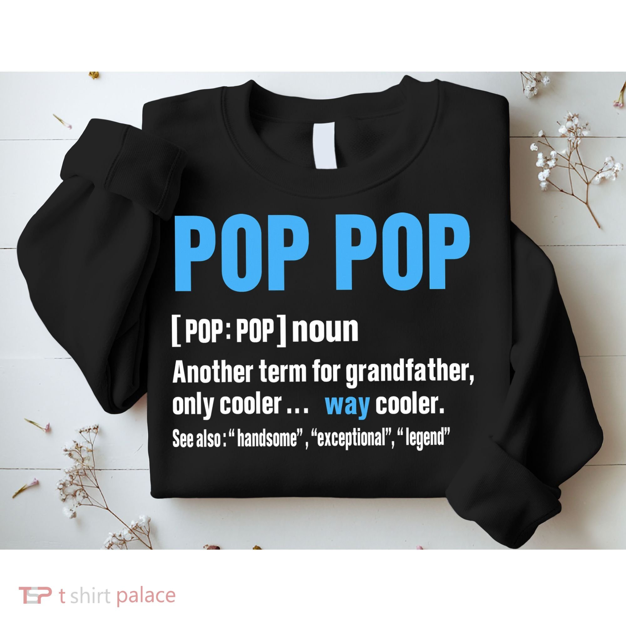 Pop Pop Grandpa Fathers Day PopPop Sweatshirt