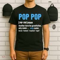 Pop Pop Grandpa Fathers Day PopPop T-Shirt thumb 6