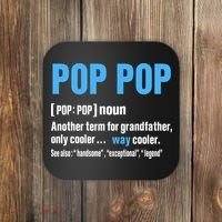 Pop Pop Grandpa Fathers Day PopPop Coaster thumb 0
