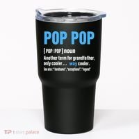 Pop Pop Grandpa Fathers Day PopPop Tumbler thumb 0