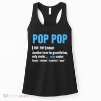 Pop Pop Grandpa Fathers Day PopPop Women's Tank Top thumb 0