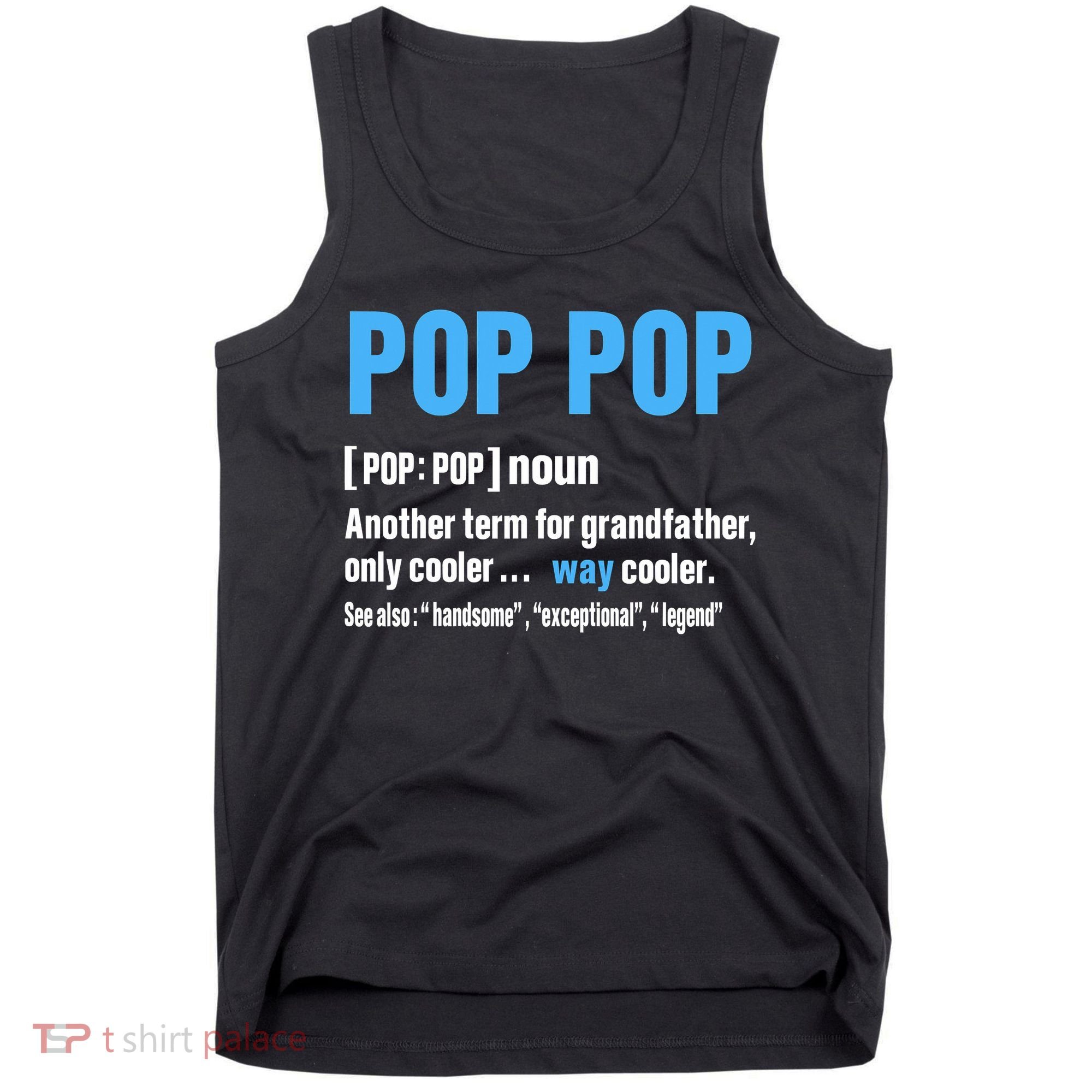 Pop Pop Grandpa Fathers Day PopPop Tank Top