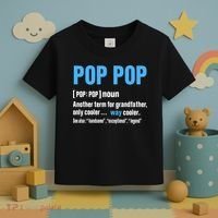 Pop Pop Grandpa Fathers Day PopPop Toddler T-Shirt thumb 3