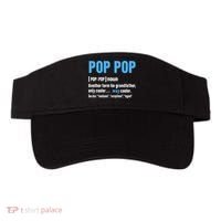 Pop Pop Grandpa Fathers Day PopPop Visor thumb 0
