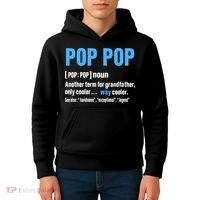 Pop Pop Grandpa Fathers Day PopPop Kids Hoodie thumb 4