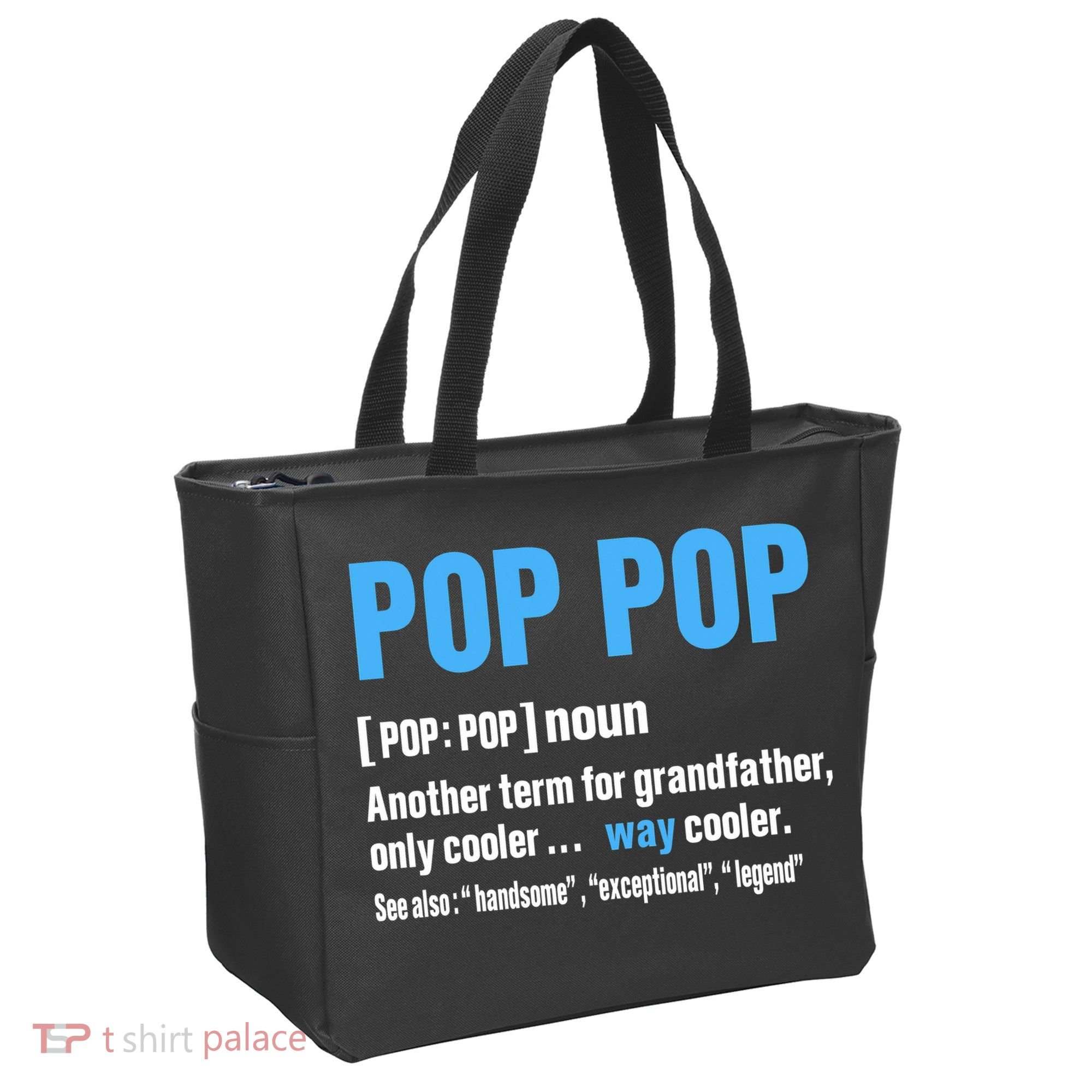 Pop Pop Grandpa Fathers Day PopPop Tote Bag