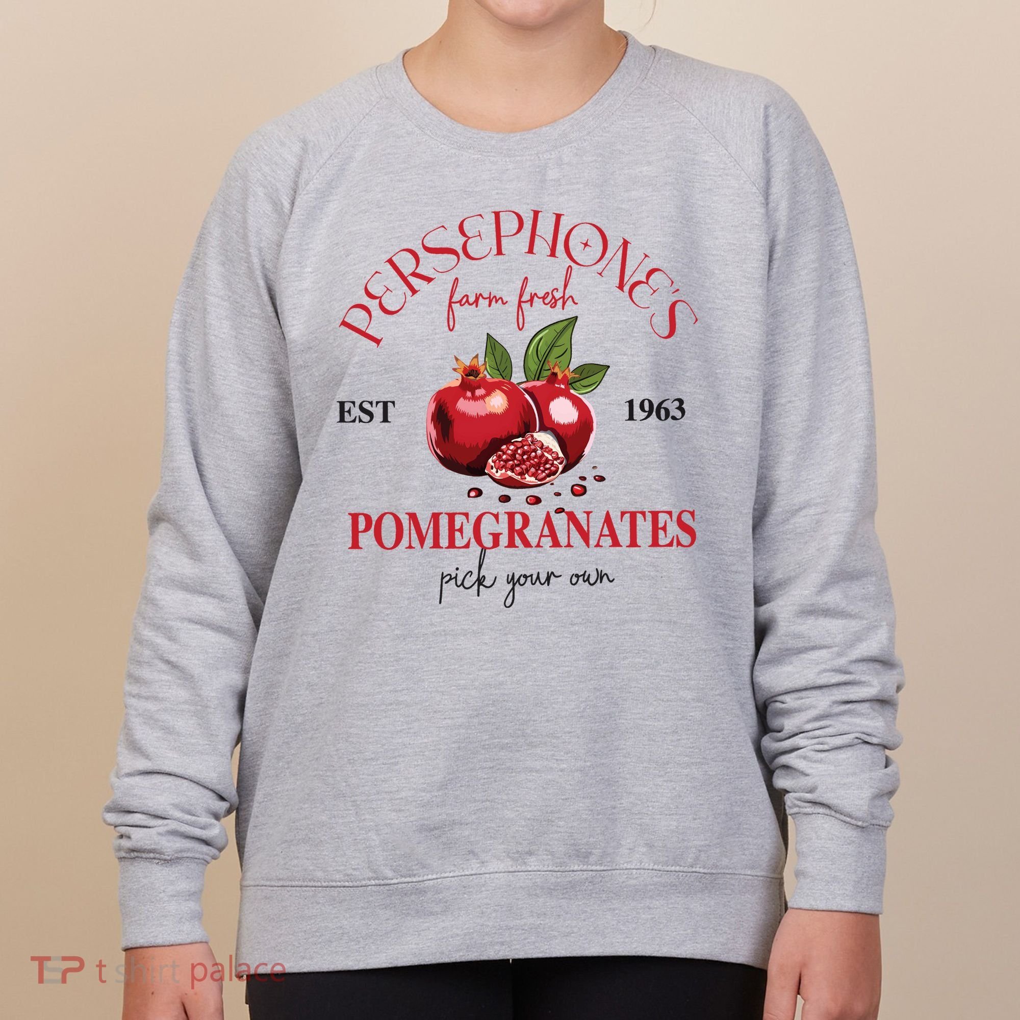 PersephoneS Pomegranates Greek Mythology Women's Sweatshirt