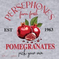 PersephoneS Pomegranates Greek Mythology Women's Sweatshirt thumb 2