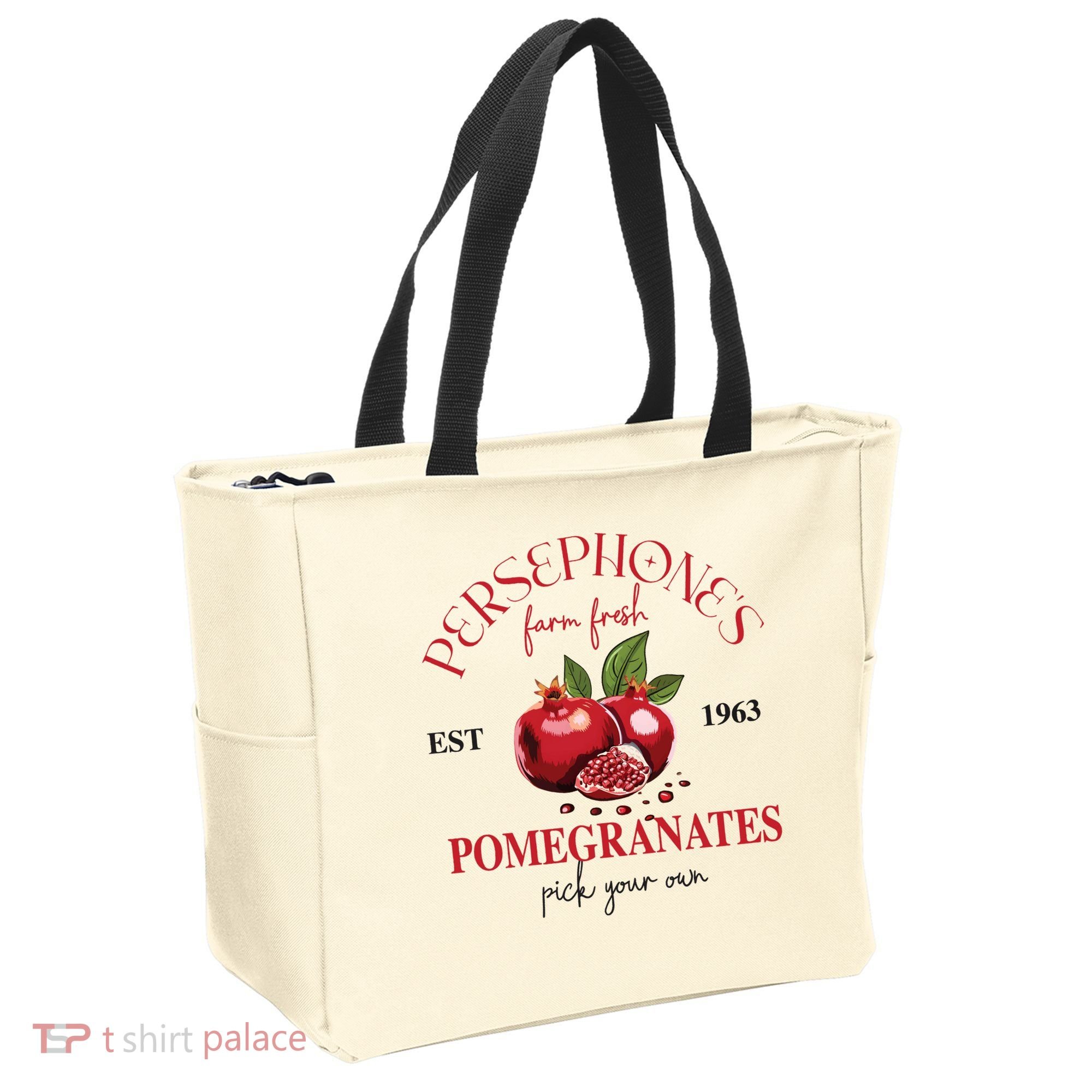 PersephoneS Pomegranates Greek Mythology Tote Bag
