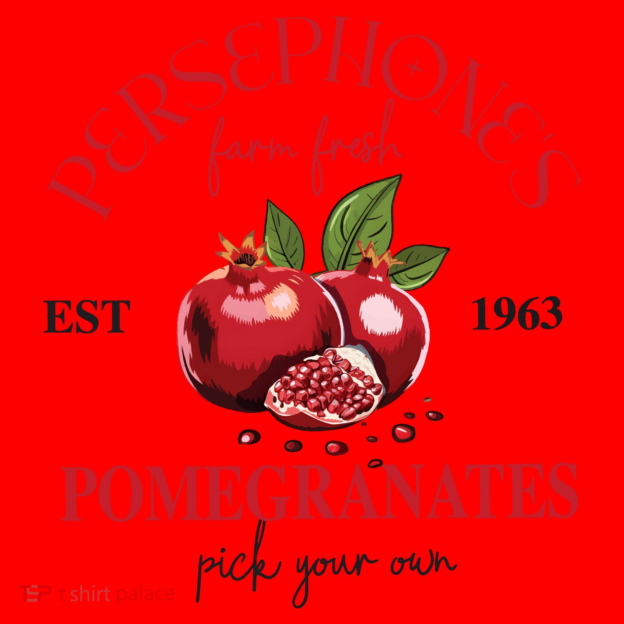PersephoneS Pomegranates Greek Mythology Santa Hat