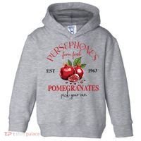 PersephoneS Pomegranates Greek Mythology Toddler Hoodie thumb 0