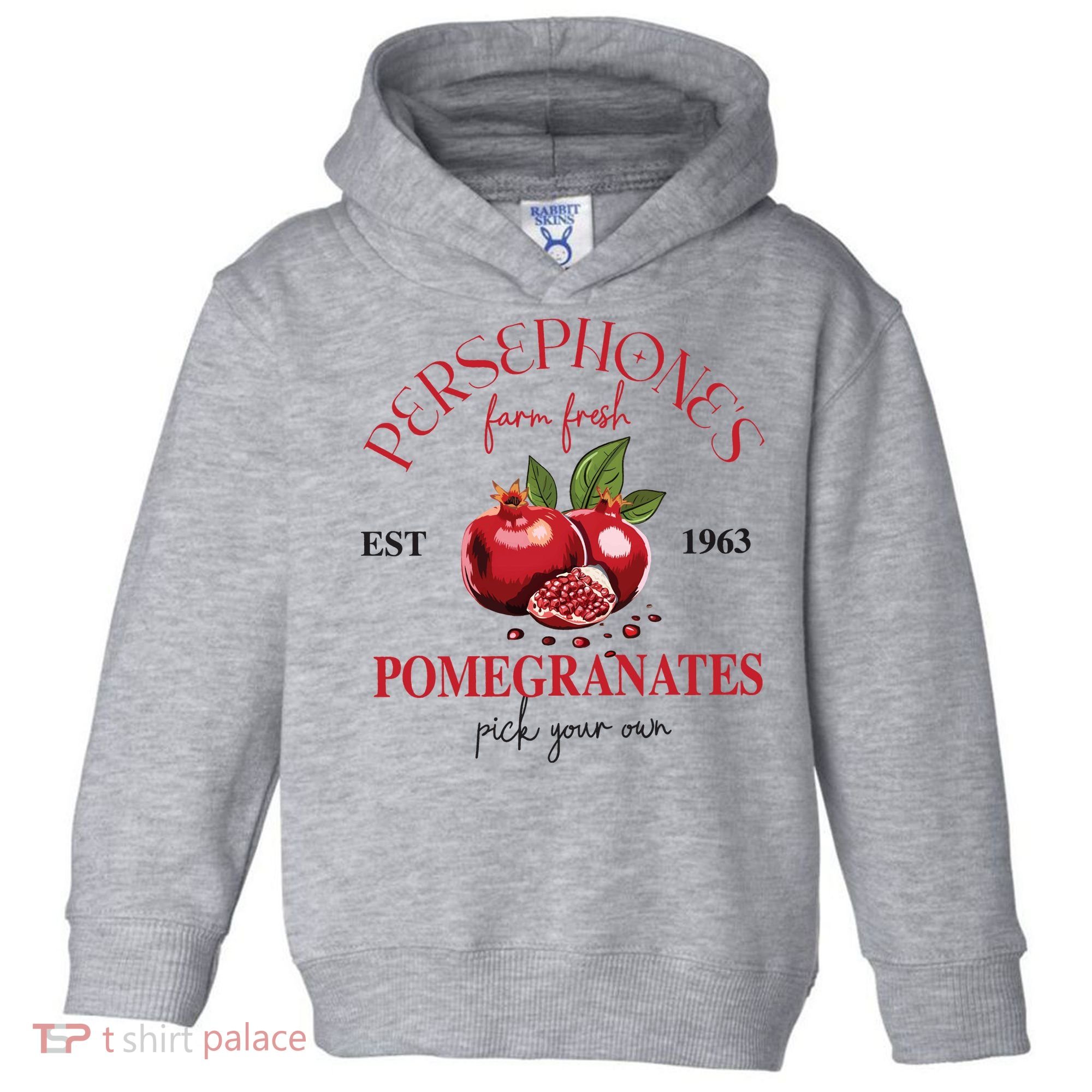 PersephoneS Pomegranates Greek Mythology Toddler Hoodie