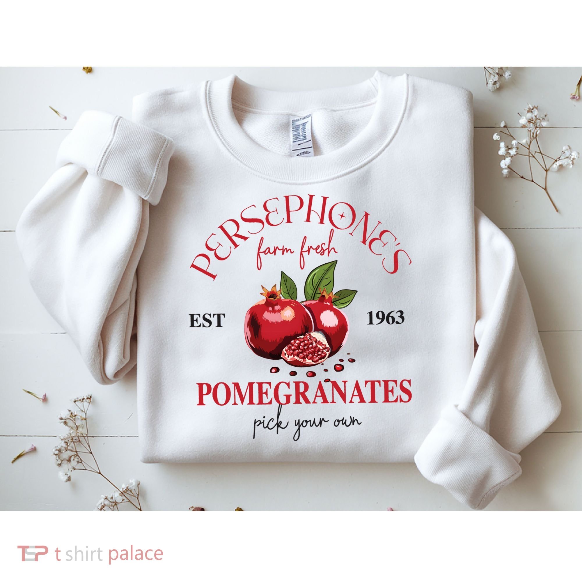 PersephoneS Pomegranates Greek Mythology Sweatshirt