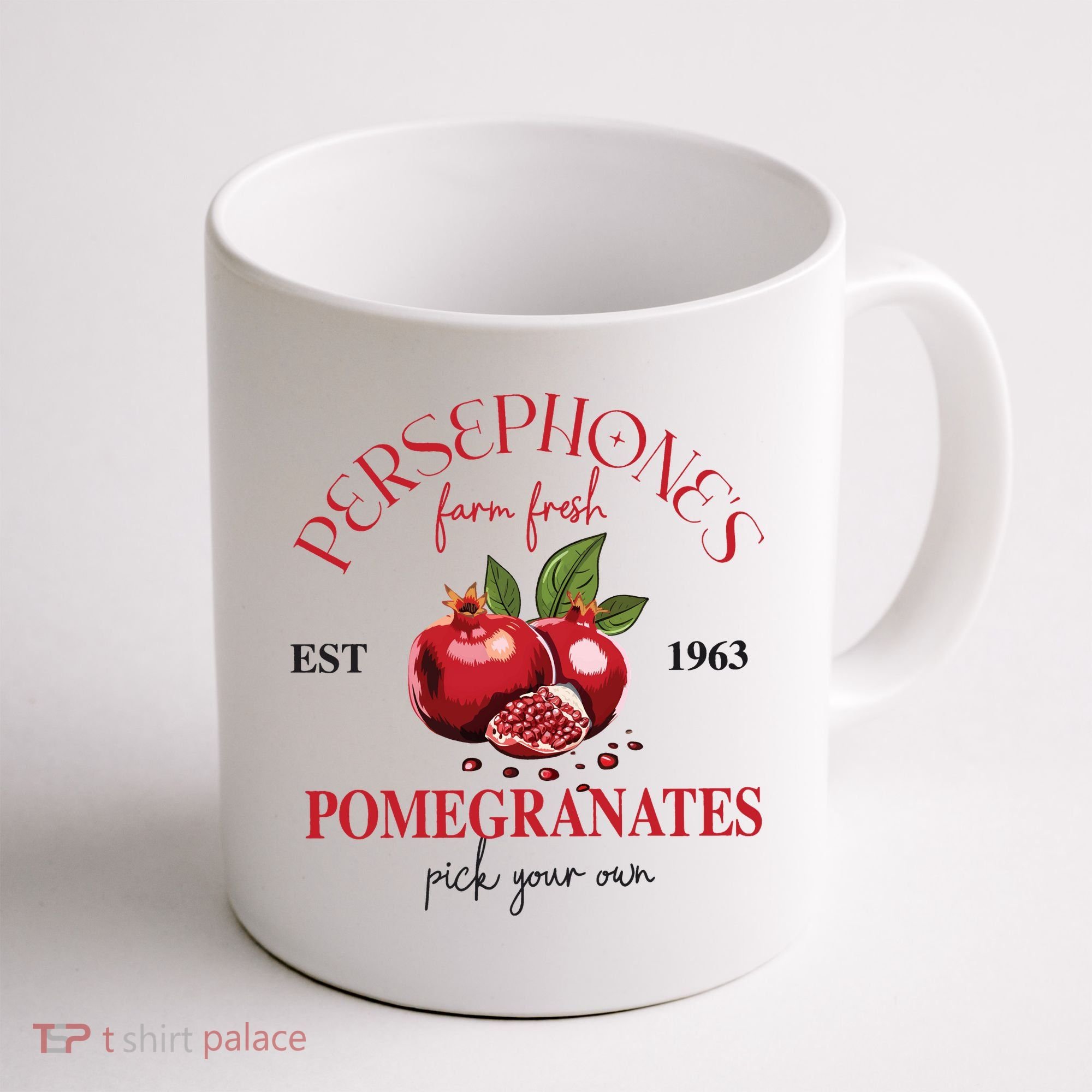 PersephoneS Pomegranates Greek Mythology Coffee Mug