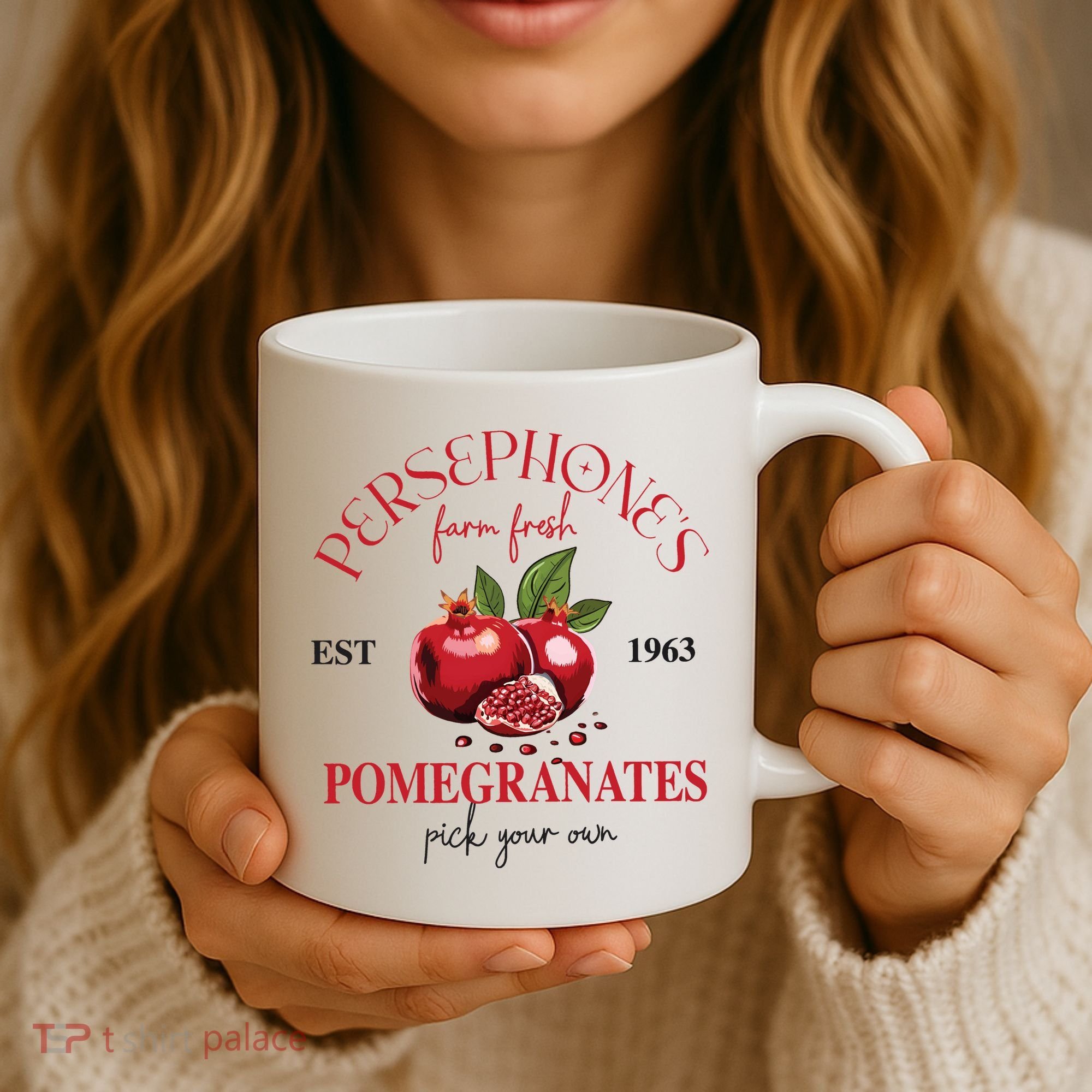 PersephoneS Pomegranates Greek Mythology Coffee Mug