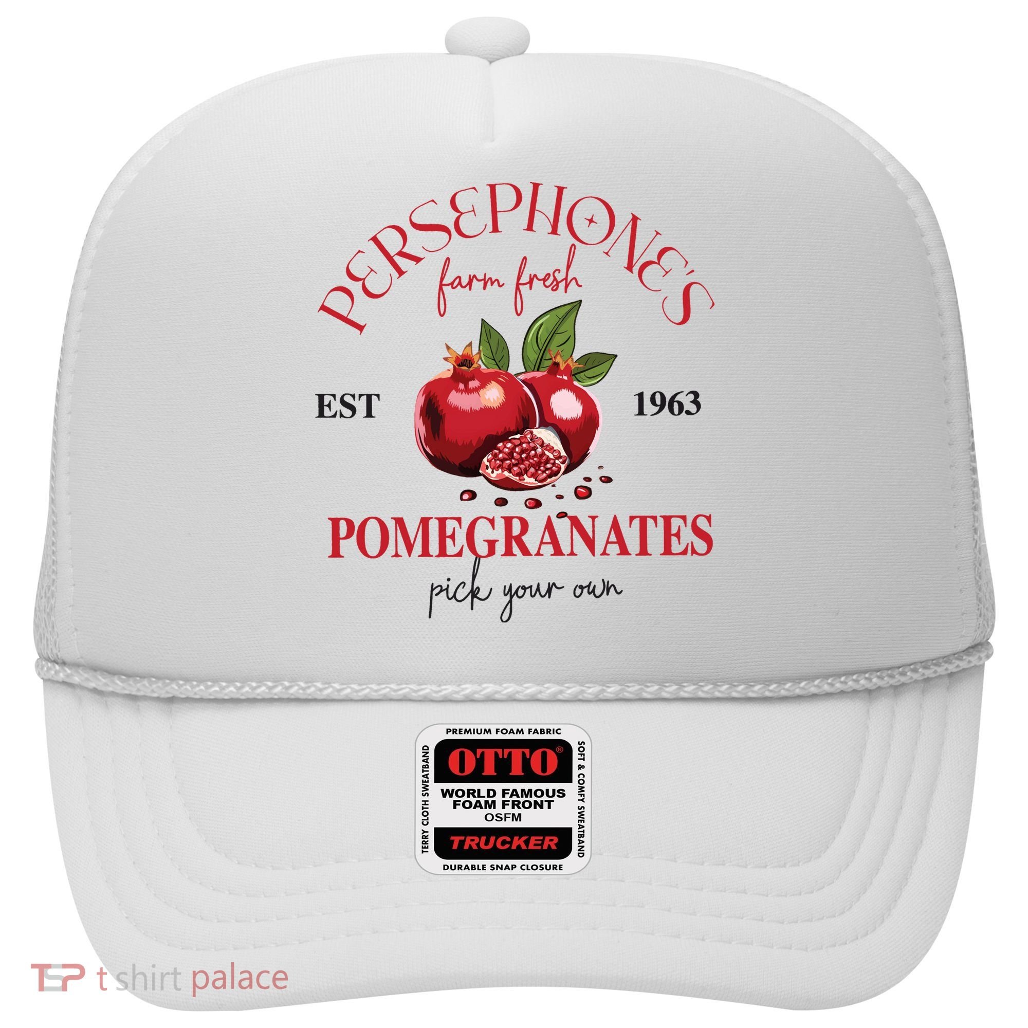 PersephoneS Pomegranates Greek Mythology Hat