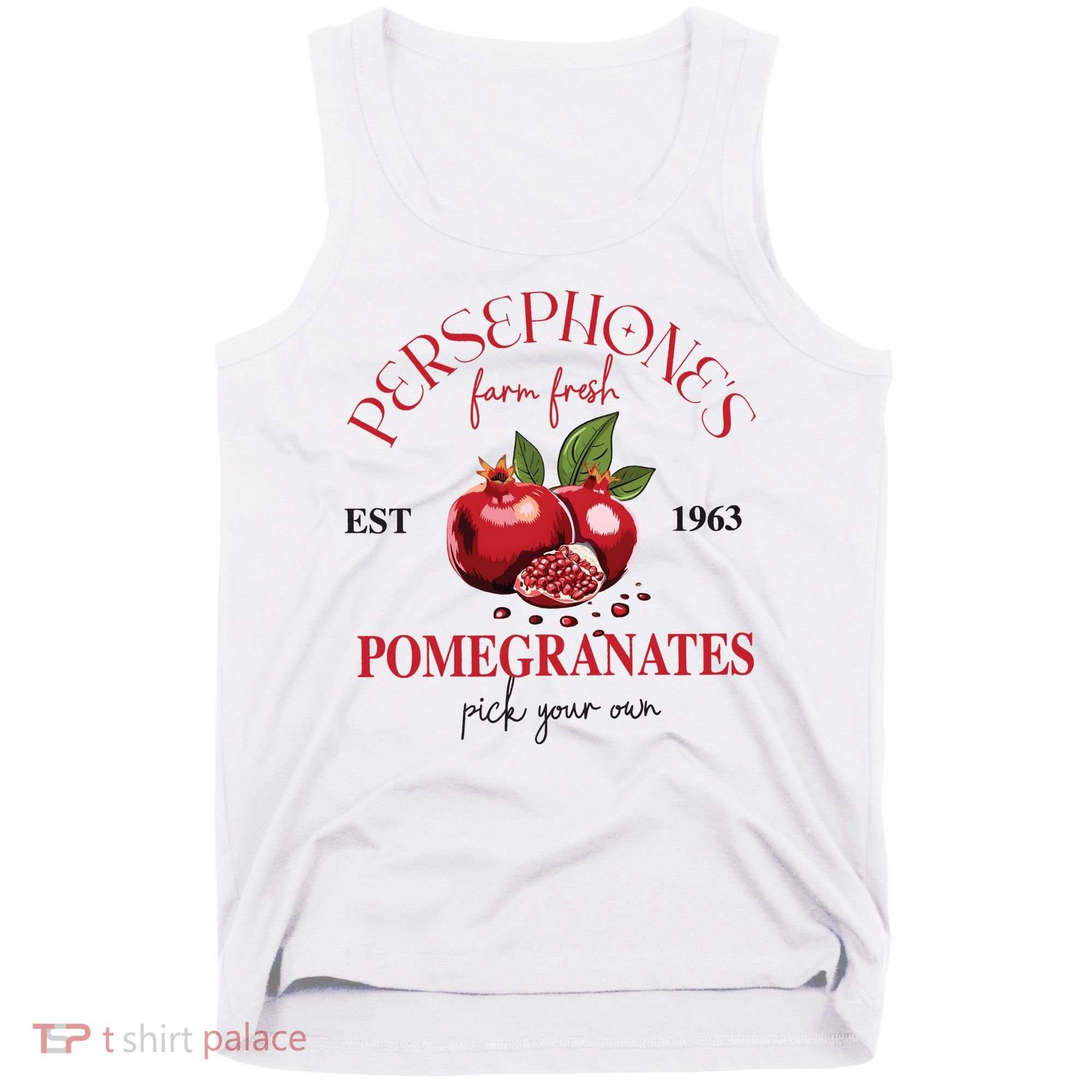 PersephoneS Pomegranates Greek Mythology Tank Top