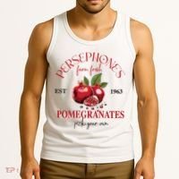 PersephoneS Pomegranates Greek Mythology Tank Top thumb 3