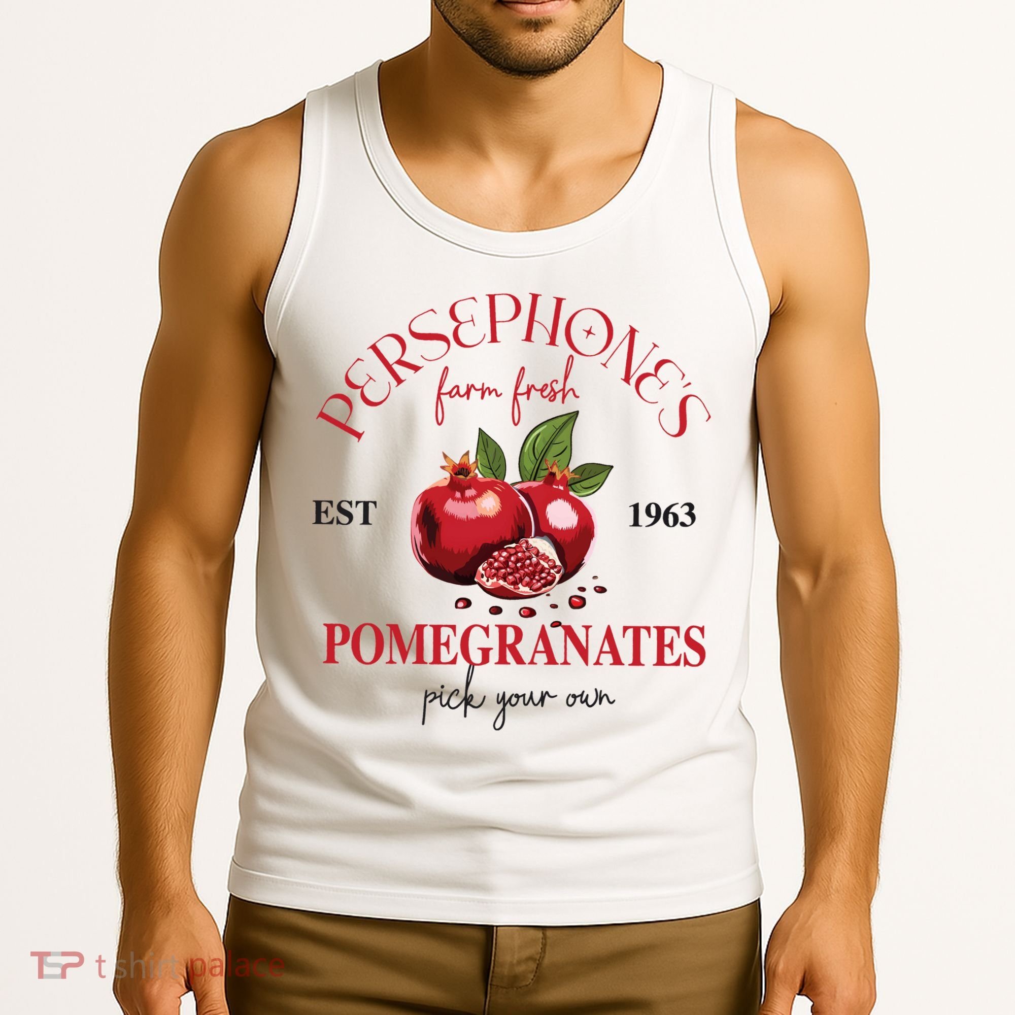 PersephoneS Pomegranates Greek Mythology Tank Top