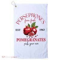 PersephoneS Pomegranates Greek Mythology Golf Towel thumb 0