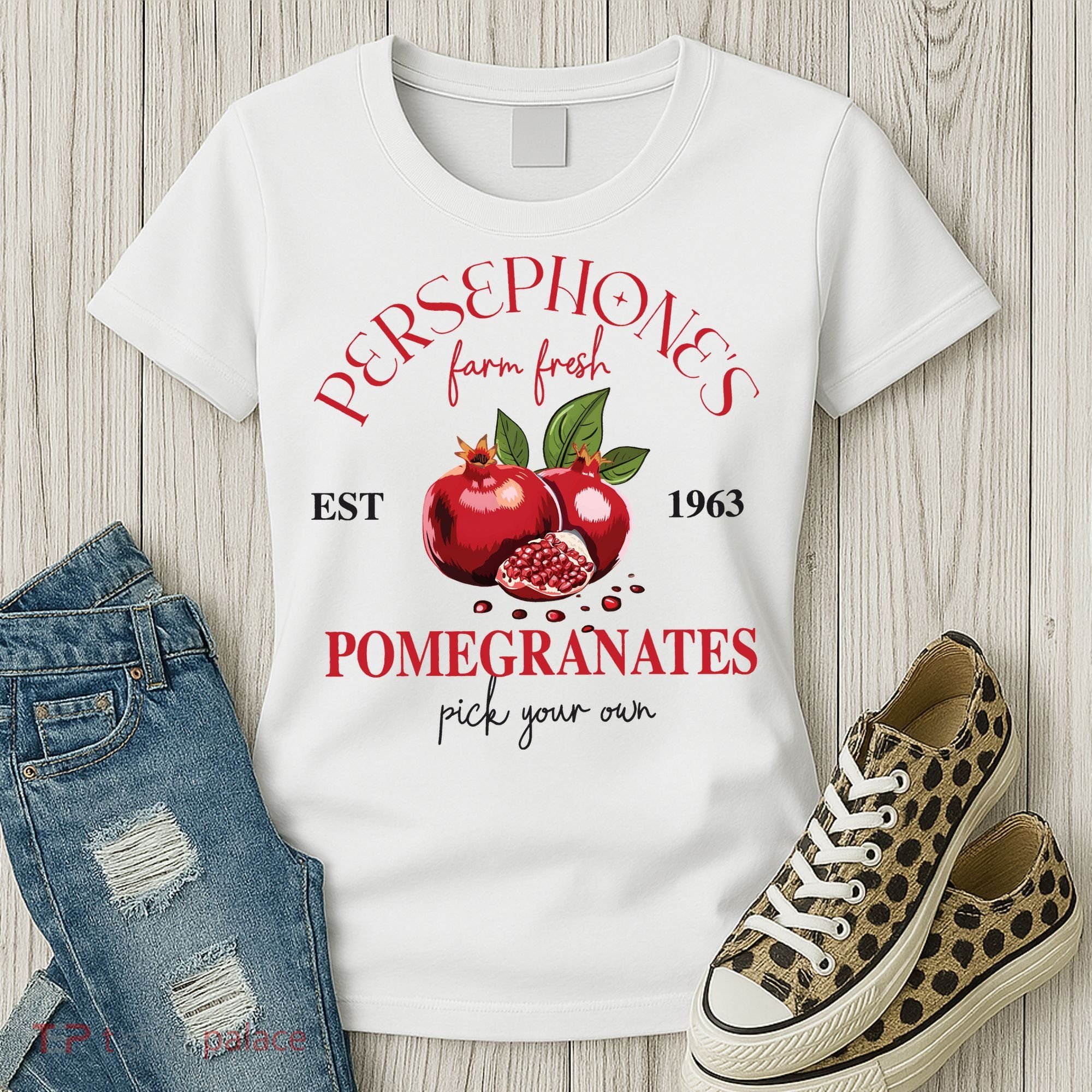 PersephoneS Pomegranates Greek Mythology Women's T-Shirt