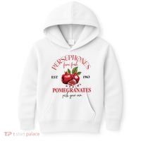 PersephoneS Pomegranates Greek Mythology Kids Hoodie thumb 0