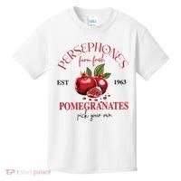 PersephoneS Pomegranates Greek Mythology Kids T-Shirt thumb 0