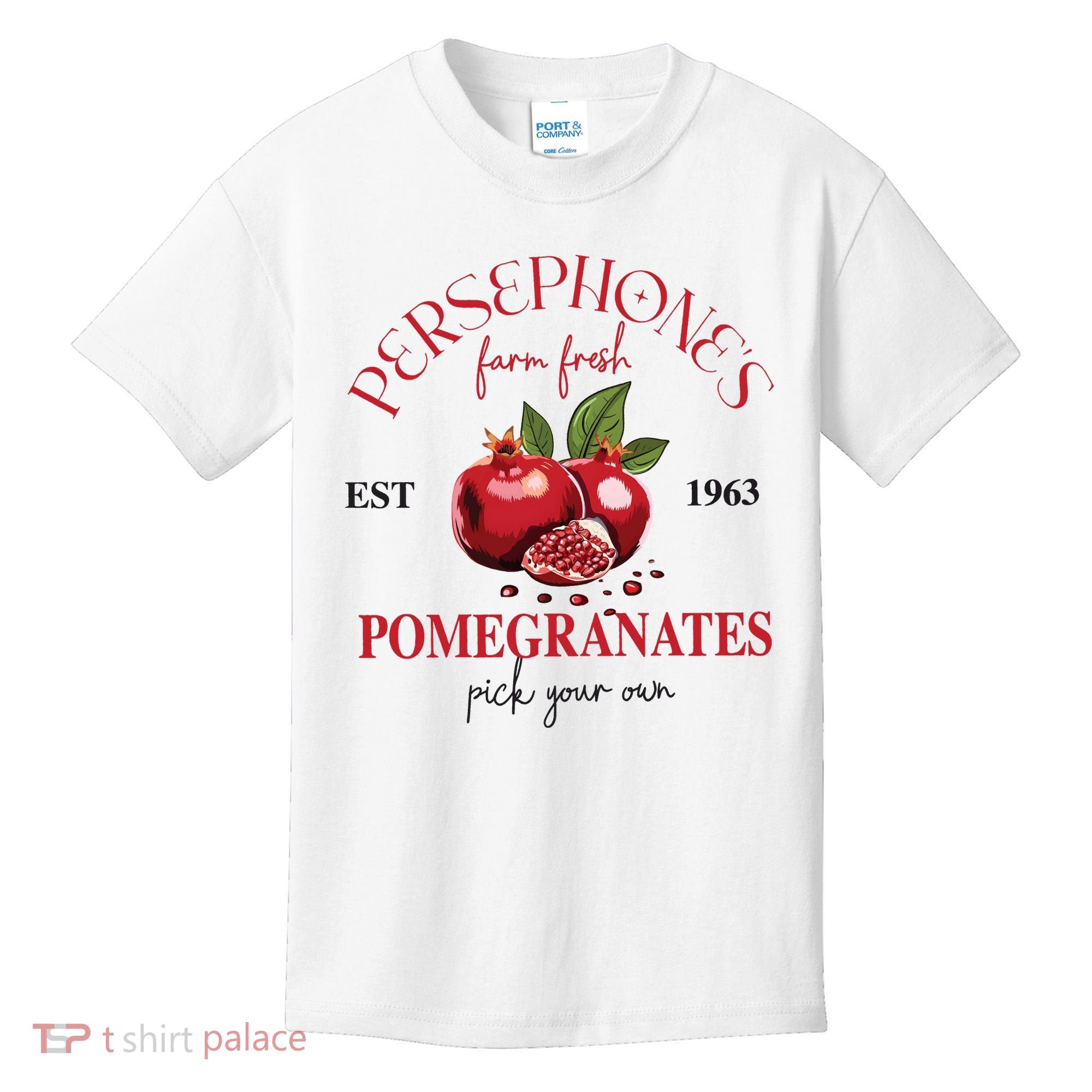 PersephoneS Pomegranates Greek Mythology Kids T-Shirt