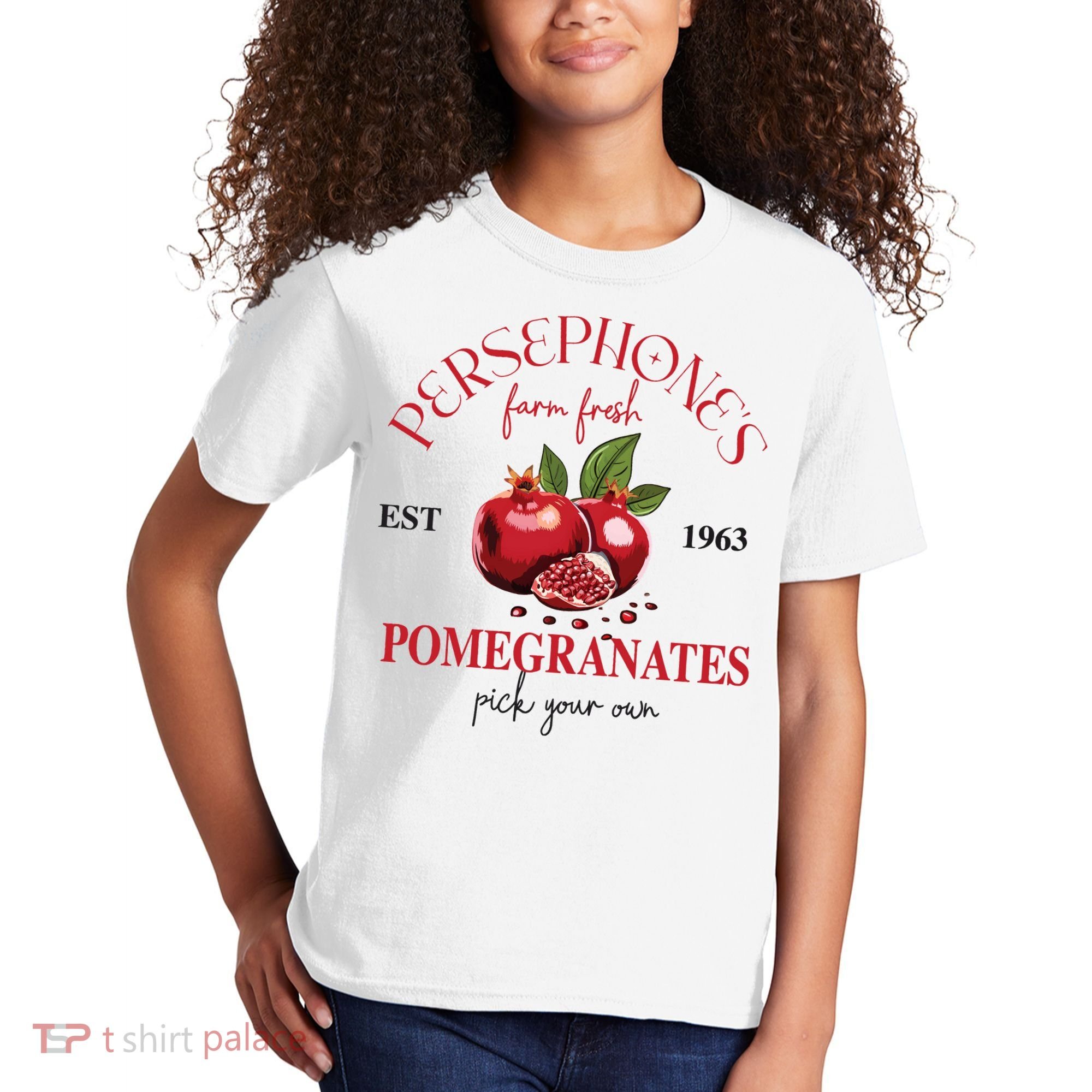 PersephoneS Pomegranates Greek Mythology Kids T-Shirt
