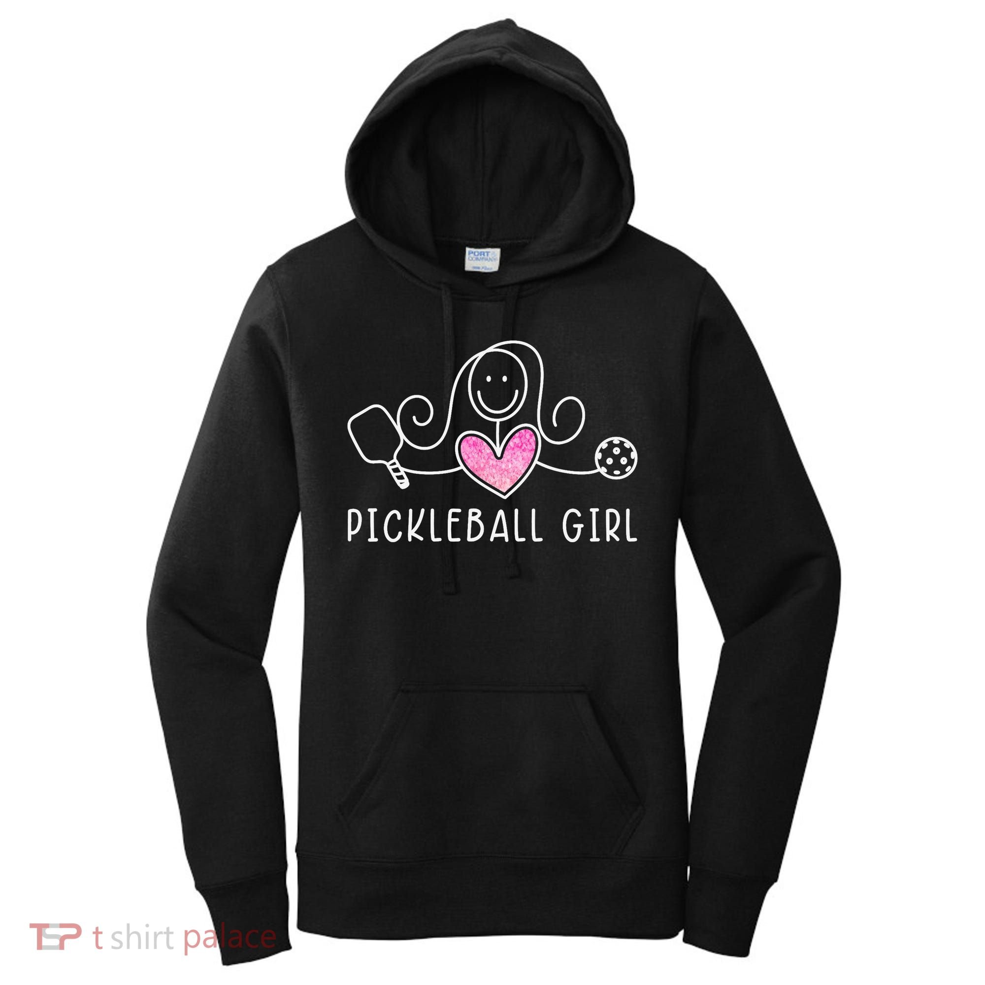 Pickleball, Pickleball Girl Tee, Pickleball Lover Women's Hoodie