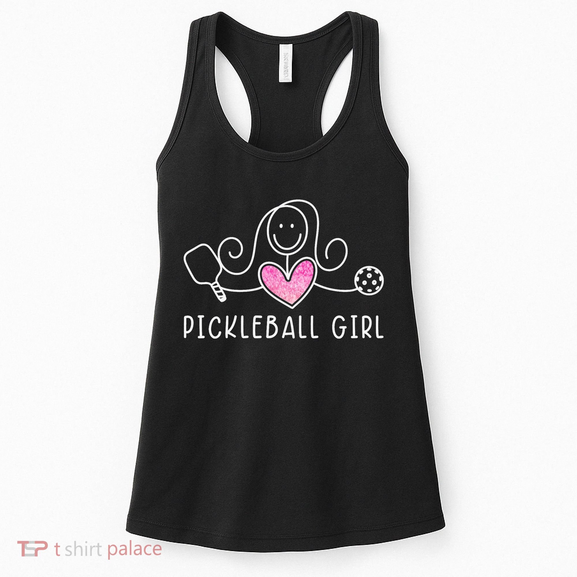 Pickleball, Pickleball Girl Tee, Pickleball Lover Women's Tank Top