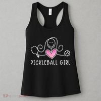 Pickleball, Pickleball Girl Tee, Pickleball Lover Women's Tank Top thumb 3