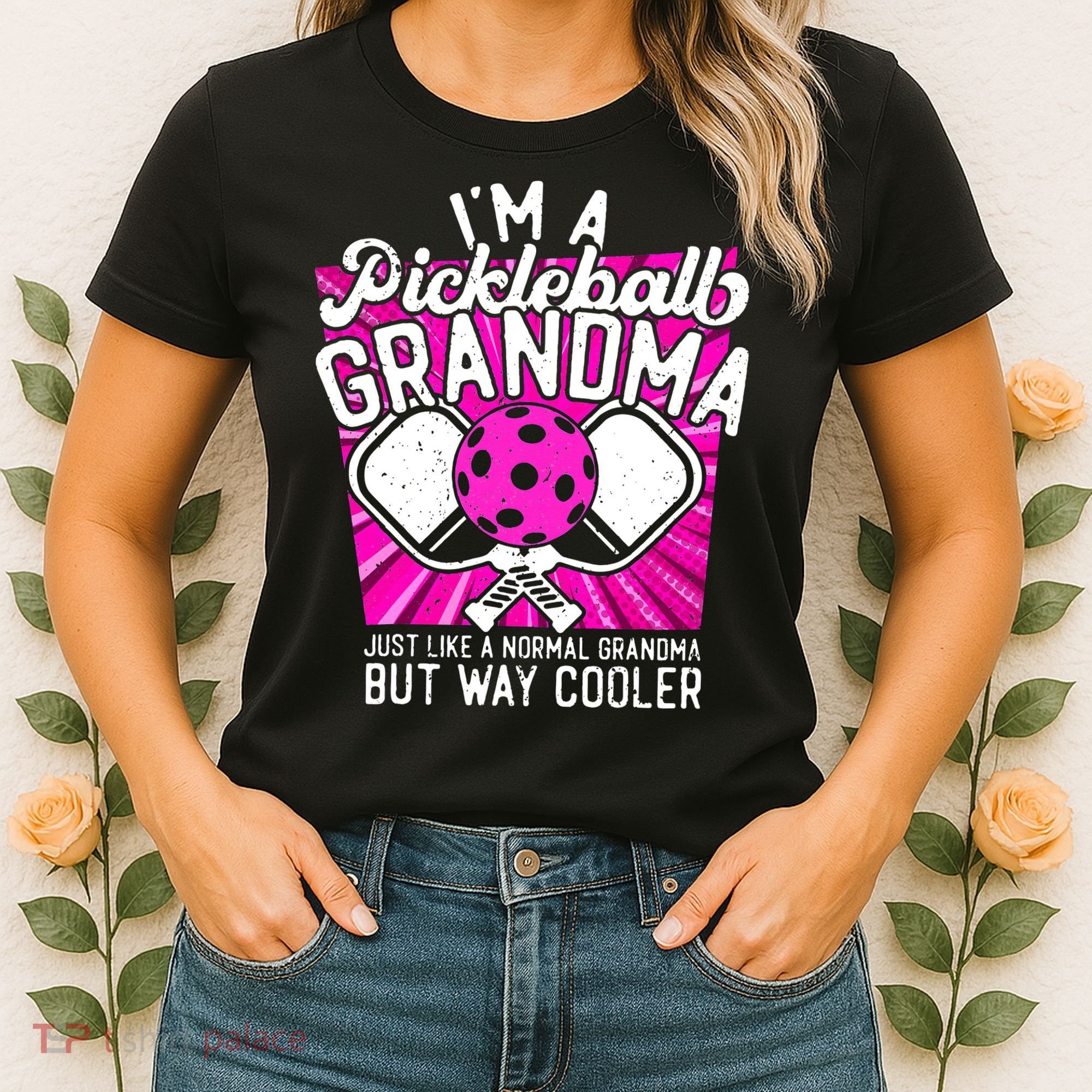 Pickleball Pickleball Grandma Pickleball Lover Women's T-Shirt