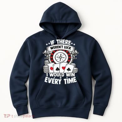 Poker Player Gambler Royal Flush Jackpot Pik Pot Bluffing Hoodie