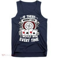 Poker Player Gambler Royal Flush Jackpot Pik Pot Bluffing Tank Top thumb 0