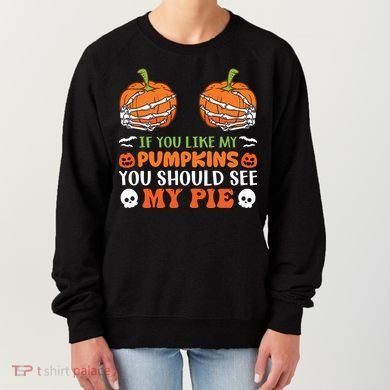 Pumpkin Pie Halloween Women's Sweatshirt