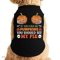 Pumpkin Pie Halloween Doggie Tank thumb 0