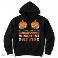 Pumpkin Pie Halloween Hoodie thumb 0